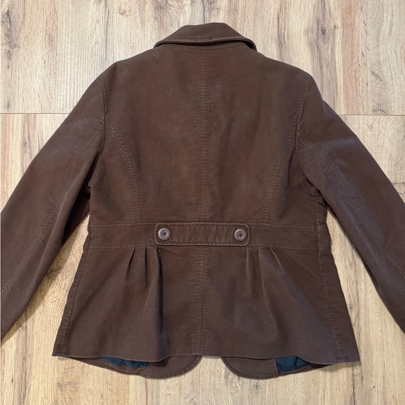 Vintage L.L. Bean Women's Chocolate Brown Cotton Coat - Picture 12 of 12